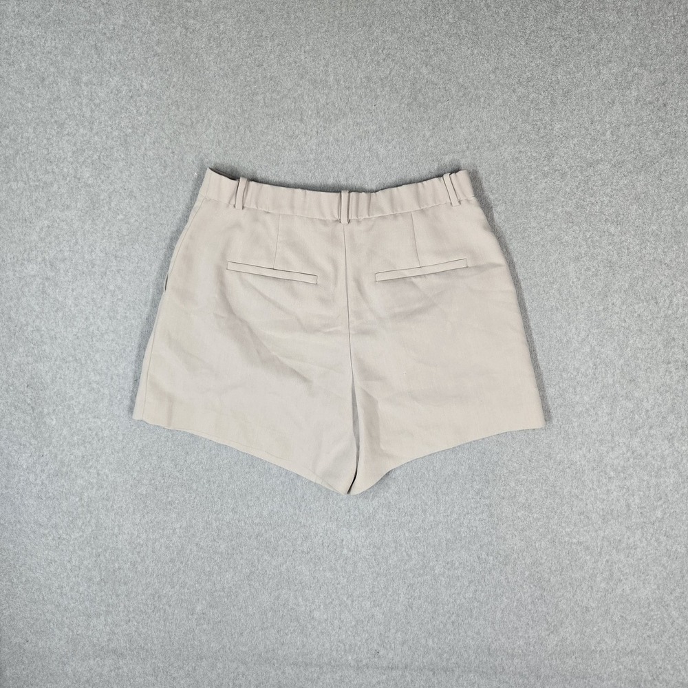 Abercrombie & Fitch Women Shorts 31 / 12 Beige Dress Chino - Picture 11 of 11